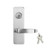 Kenaurd Trim Lever Handle With Cylinder and Plate Lockset For Exit Devices 26D Satin Chrome, SC Keyway Shop All KENAURD