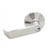 Kenaurd Trim Lever For Push Bar Storeroom, SC4 Keyway, Satin Chrome, Grade 2