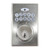 DeGuard Electronic Keypad Keyed Deadbolt KW1 Keyway, Grade 3, Stainless Steel