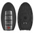Nissan Infiniti 4 Button Smart Key CWTWB1U840, CWTWBU735 Shell Replacement Case (NO INSERT) - Standard Aftermarket