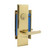 Kenaurd Heavy Duty Mortise Lock Set With Lever 2-1/2" Backset, Left Handed, US3 Polished Brass