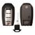 Keyless2Go Replacement Infiniti 4 Button Proximity Smart Key KR5TXN7, 285E3-6HE1A, 433 MHz - Premium Aftermarket