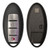 Keyless2Go Replacement Nissan Infiniti 4 Button Proximity Smart Key CWTWB1U787, 285E3-1LL0A, 433 MHz - Premium Aftermarket