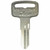 Ilco Yamaha YH35 Motorcycle Mechanical Key Blank, AF01000052 - Pack of 10