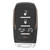 Ram 5 Button Smart Key OHT-4882056, 68442909AB, 68291693AB, 68462107AA, 433 MHz  - Refurbished, Recase