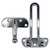 Entry Armor EDL-100-C Swing Bar Door Guard - Chrome - Closeout