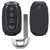 Keyless2Go Replacement Hyundai 4 Button Proximity Smart Key SY5IGFGE04, 95440-K2450, 433 MHz - Premium Aftermarket