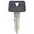 JMA Yamaha YH29RBP Motorcycle Plastic Head Key, YAMA-19I.P - Pack of 5