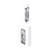 Entry Armor, ELP-120-AL, T-Style 6″ x 1-3/4″ Latch Protector - Aluminum