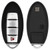 Keyless2Go Replacement Nissan 4 Button Smart Key KR5TXN1, 285E3-6LA1A, 433 MHz - Premium Aftermarket