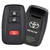 Toyota 3 Button Smart Key HYQ14FLA, 8990H-0R200, 315 MHz - Grade A (LOCKED VERSION)