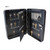Lucky Line Locking Metal Key Cabinet #611, 60 Hook, Programmable Triple-Tumbler Combination Lock