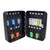Lucky Line Locking Metal Key Cabinet #617 20 Hook - Lock, 2 Keys, Key Rings, and Labels Included
