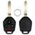 Keyless2Go Replacement Subaru 4 Button Remote Head Key CWTB1G496, 57497-FN000, H Chip, 433 MHz - Premium Aftermarket