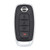 Nissan 4 Button Smart Key KR5TXPZ1, 285E3-7SF1E, 433 MHz - Refurbished, Grade A