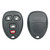 Keyless2Go Keyless2Go 4 Button Replacement Shell for GM OUC60270 15912859 Our Brands