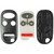 4 Button Remote Shell for Honda E4EG8DJ