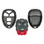 Keyless2Go Keyless2Go 5 Button Replacement Shell for GM KOBGT04A 22733524 Shells