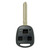 Keyless2Go 909-TOY-SHELL 3 Button Remote Head Key Shell for Toyota Shells Keyless2Go