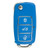 Xhorse VVDI Volkswagen B5 Type Universal Remote Key 3 Buttons Wired - Special - BLUE