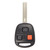 Keyless2Go 3 Button Remote Key Replacement for Lexus N14TMTX-1 / 89070-48020, TLS-KH3-057-AFB-ZZZZ-001