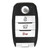 Keyless2Go KEYLESS2GO Kia 4-Button Smart Key TQ8-FOB-4F08 95440-D9000 433 MHz, Premium Aftermarket Proximity Keys