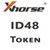 Xhorse ID48 Token for 48 Cloning for Xhorse VVDI2 / VVDI Key Tool / Key Tool Max / Key Tool Plus (Requires 96BIT ID48 Authorization) - VVDI2 Programmers / Cloners
