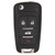 Xhorse VVDI GM Flip Key Type Universal Remote Key 4 Buttons - Wireless