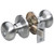 Master Lock Master Lock BC0315BOX Biscuit Privacy Door Knob - Privacy - Grade 3 - Satin Nickel Door Hardware