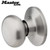 Master Lock Master Lock BC0515BOX Biscuit Dummy Door Knob - Passage - Satin Nickel Master Lock