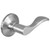 Master Lock Master Lock Grade 3 Right-hand lever Wave Dummy - Privacy Shop Hardware