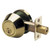 Master Lock Master Lock DS0603KA4S Single Cylinder Deadbolt SC1 - Grade 3 - Polished Brass Shop Hardware