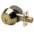 Master Lock Master Lock Double Cylinder Deadbolt KW1 - Grade 3 - Polished Brass Shop Hardware