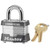 Master Lock Master Lock #3 KA 1-9/16-inch Wide Laminated Steel Pin Tumbler Padlock, Keyed Alike Our Hardware Brands