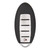 Keyless2Go Keyless2Go 5 Button Proximity Smart Key Replacement for Nissan KR5TXN4 285E3-6CA6A Proximity Keys