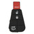 DURASHELL 4 Button Replacement Pad for New Style POD Keys Jeep IYZ-C01C Durashell
