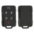 Keyless2Go Keyless2Go 6 Button Remote Shell Replacement For M3N-32337100, M3N-32337200 Keyless2Go
