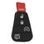 DURASHELL 5 Button Replacement Pad PD1PAD2 for New Style POD Keys Jeep IYZ-C01C Our Automotive Brands