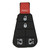 DURASHELL 5 Button Replacement Pad for New Style POD Keys Chrysler / Dodge / Volkswagen IYZ-C01C Our Brands