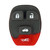 Keyless2Go 4 Button Replacement Pad for GM FCC ID: OUC60270 / OUC60221 Shells