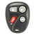 Keyless2Go KEYLESS2GO Cadillac Chevrolet 4-Button Remote L2C0005T 16263074-99 Our Brands