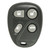Keyless2Go KEYLESS2GO Cadillac 4-Button Remote KOBLEAR1XT 25695966 Keys & Remotes