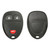 Keyless2Go Keyless2Go 3 Button Replacement Shell for GM OUC60270 / OUC60221 Shells