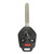 Original Subaru 4 Button Remote Key Combo CWTWBU766 / 57497-FJ031 / B110 / G Chip - New OEM Hidden