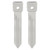 GTL MFK-019 Ford H75 MFK Replacement Key Blank - 10 Pack Automotive Keys