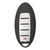 Keyless2Go Keyless2Go 5 Button Proximity Smart Key Replacement for Nissan KR5S180144014 / IC 204 / 285E3-4RA0B Proximity Keys