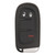Keyless2Go KEYLESS2GO Dodge 3-Button Smart Key GQ4-54T 56046954AG 433 MHz, Premium Aftermarket Keyless2Go