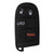 Keyless2Go KEYLESS2GO Chrysler 4-Button Smart Key M3N-40821302 68155686AB 433 MHz, Premium Aftermarket Our Brands