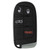 Keyless2Go Chrysler 4-Button Smart Key M3N-40821302 68155686AB 433 MHz, Premium Aftermarket, CDJ-KP4-070-AFB-ZZZZ-001