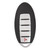 Keyless2Go Keyless2Go 5 Button Proximity Smart Key Replacement for Nissan KR5S180144014 / IC 204 / 285E3-5AA5A Keyless2Go